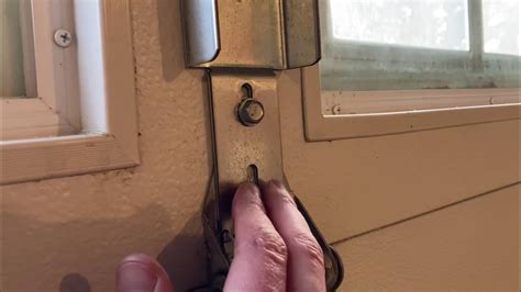 garage door brackets pulled out